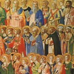 The Forerunners of Christ with Saints and Martyrs (about 1423-24) Tempera on wood, 31,9 x 63,5 cm cm National Gallery, London