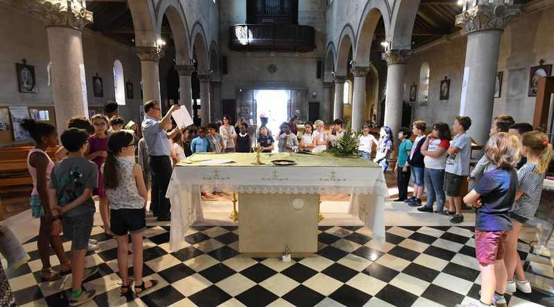 Juin 2017. Préparation de la 1ère communion à Saint-Charles